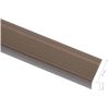 Trappnosar i L-form 5 st aluminium 90 cm brun vidaXL 90 cm (5 pcs) – miniatyr 6