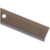 Trappnosings i L-form 15 st aluminium 100 cm brun vidaXL 100 cm (15 pcs) – miniatyr 4
