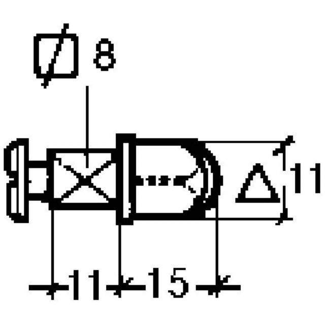 Trekantnyckel Fix 145, trekanttapp 56