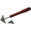 Trekantskrapa Anza SKRAPA TREKANT 80MM 662680 – miniatyr 2
