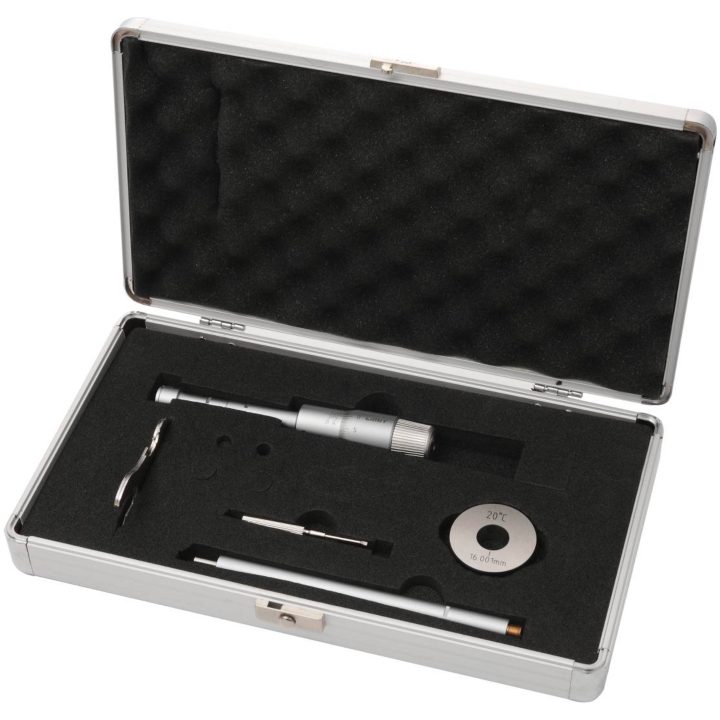 Trepunktsmikrometer MPA 16 / 20 / 25 / 30 / 40 / 50 / 63 / 75 / 88 / 100 / Satser LIMIT TREPUNKTSMIKROMETER 16-20MM – bild 3