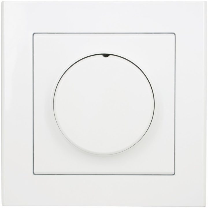 Triac-dimmer Optima, 1-pol/trapp, Signalvit MALMBERGS – bild 2