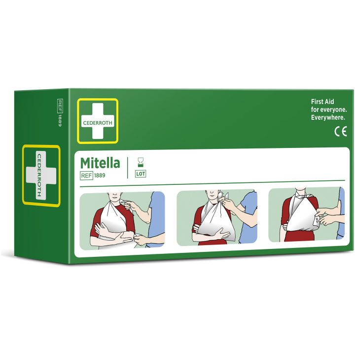 Triangulärt Förband Refill Grön Cederroth – bild 2