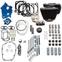 Trimkit Power Package 132 Svart Highlightad S&S CYCLE