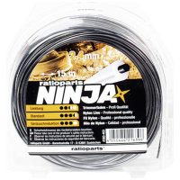 Trimmerlina Ninja tvåkärnig 2.4 mm 15 m