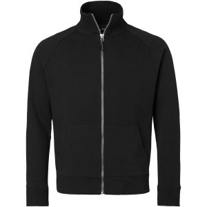 Tröja 0202 Hel-zip Svart Top Swede