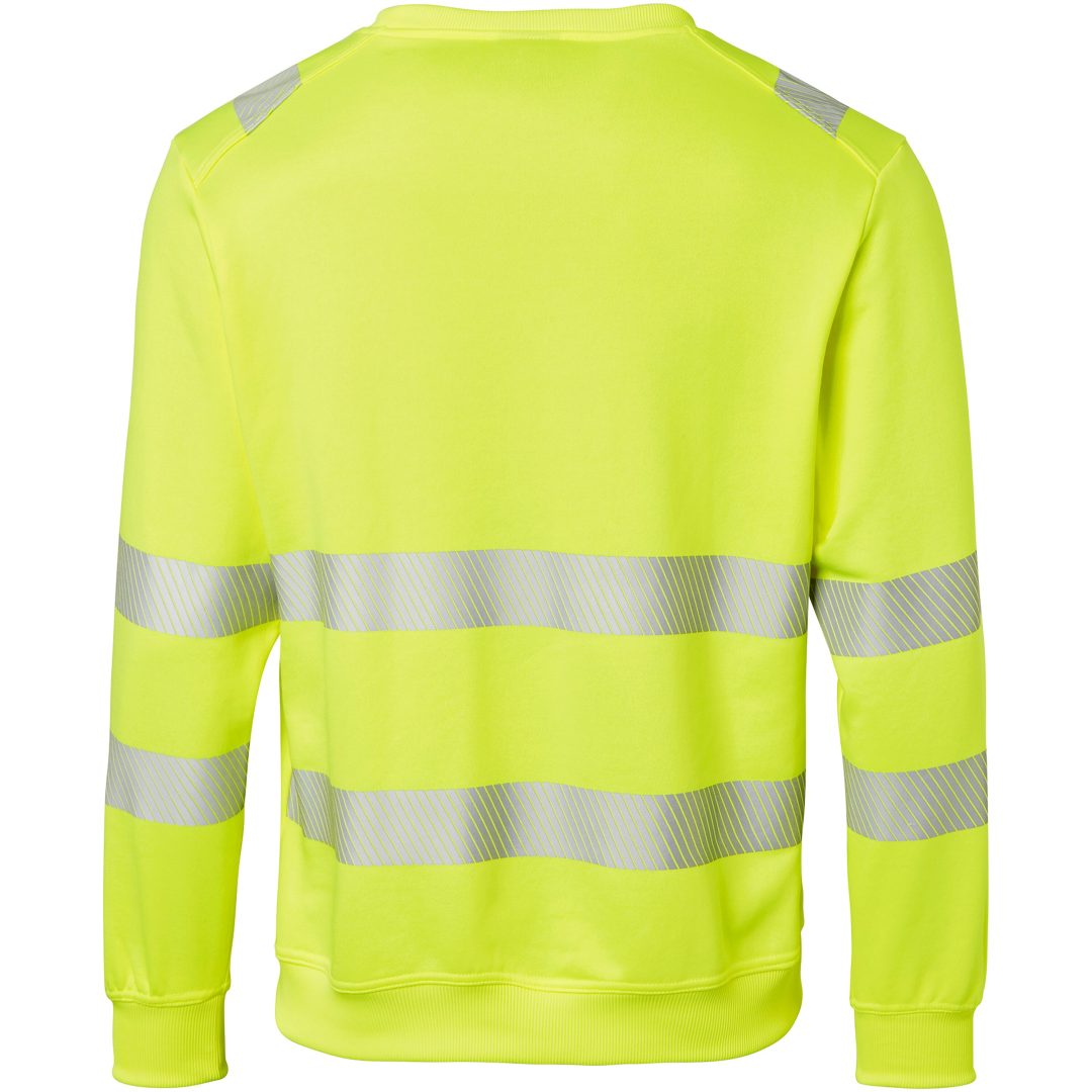 Tröja 270 Rundhals Fluorescerande Gul Top Swede XS – bild 3