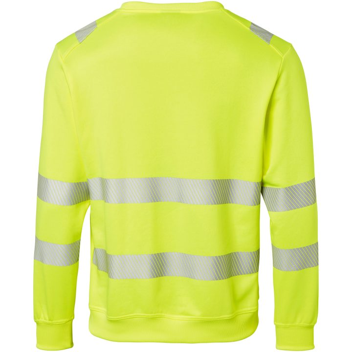 Tröja 270 Rundhals Fluorescerande Gul Top Swede XS – bild 3