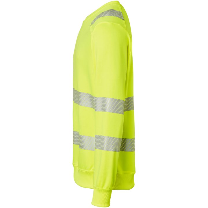 Tröja 270 Rundhals Fluorescerande Gul Top Swede XS – bild 4