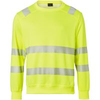 Tröja 270 Rundhals Fluorescerande Gul Top Swede