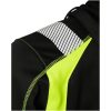 Tröja 276 Hel-zip med fast huva Svart/Fluor Gul Top Swede XS – miniatyr 5