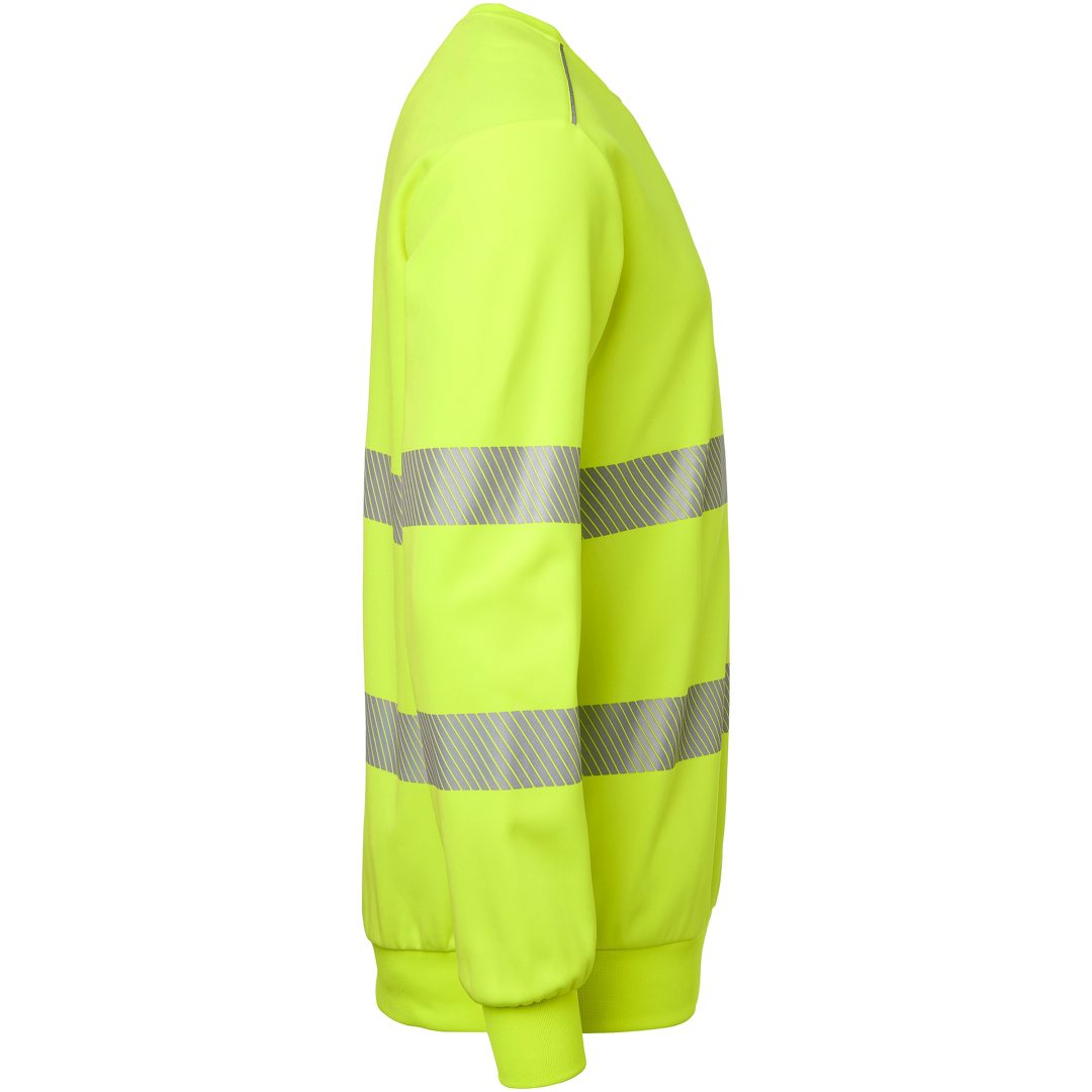 Tröja 282 Sweat Rundhals Fluorescerande Orange Top Swede XS – bild 2
