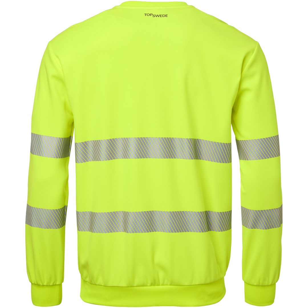 Tröja 282 Sweat Rundhals Fluorescerande Orange Top Swede XS – bild 3