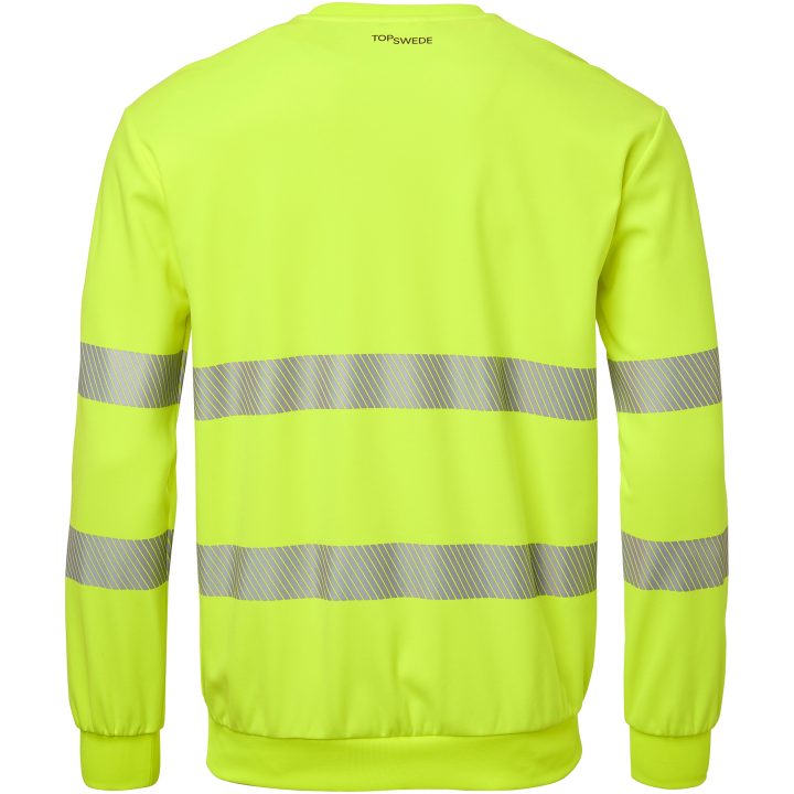 Tröja 282 Sweat Rundhals Fluorescerande Orange Top Swede XS – bild 3