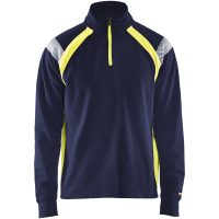 Tröja 34321158 Marin / Gul BLÅKLÄDER