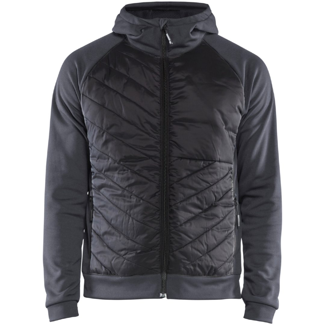 Tröja 34632526 Grå / Svart BLÅKLÄDER TRÖJA 34632526 MELLANGRÅ/S XS