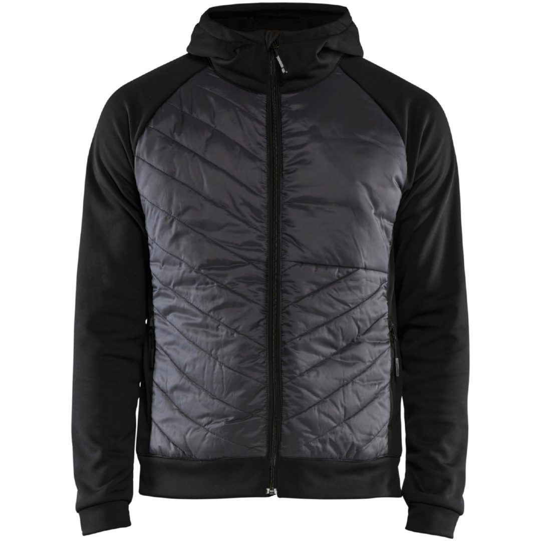 Tröja 34632526 Svart / Grå BLÅKLÄDER TRÖJA 34632526 SVART/GRÅ XS