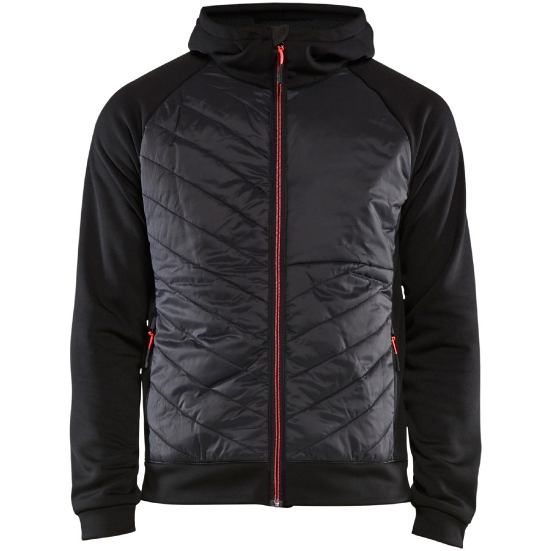 Tröja 34632526 Svart / Röd BLÅKLÄDER TRÖJA 34632526 SVART/RÖD XS