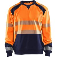 Tröja 35412528 Hivisorange / Marin BLÅKLÄDER