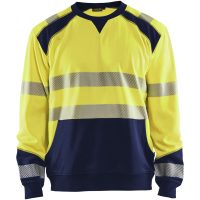 Tröja 35412528 Marin / Hivisgul BLÅKLÄDER