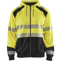 Tröja 35462528 Svart / Hivisgul BLÅKLÄDER