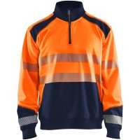 Tröja 35562528 Hivisorange / Marin BLÅKLÄDER