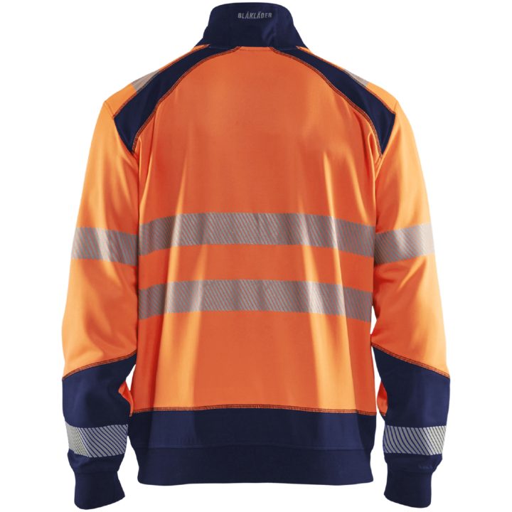 Tröja 35582528 Hivisorange / Marin BLÅKLÄDER TRÖJA 35582528 ORANGE/MAR XS – bild 2