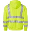 Tröja 4429 Hel-zip Fluorescerande Orange Top Swede XS – miniatyr 3