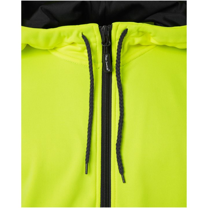 Tröja 4429 Hel-zip Fluorescerande Orange Top Swede XS – bild 5