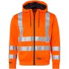 Tröja 4429 Hel-zip Fluorescerande Orange Top Swede XS – miniatyr 1