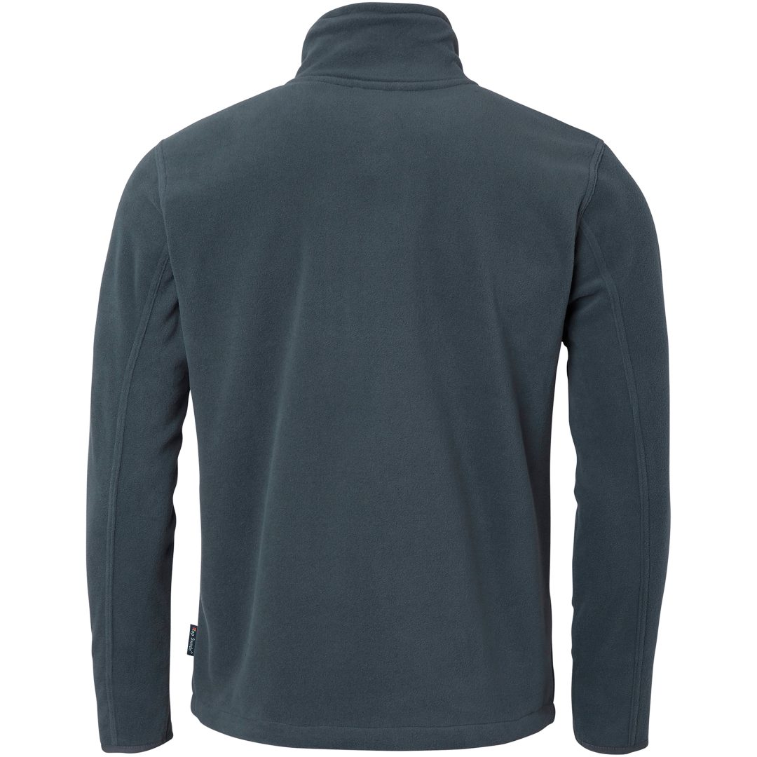 Tröja 4642 Fleece Hel-zip Mörkgrå Top Swede XS – bild 3