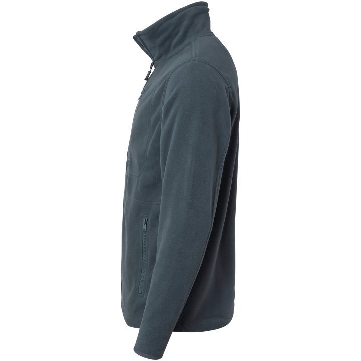 Tröja 4642 Fleece Hel-zip Mörkgrå Top Swede XS – bild 4