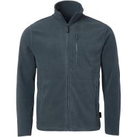 Tröja 4642 Fleece Hel-zip Mörkgrå Top Swede