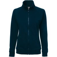 Tröja 506 Sweat w Hel-zip Marinblå Top Swede