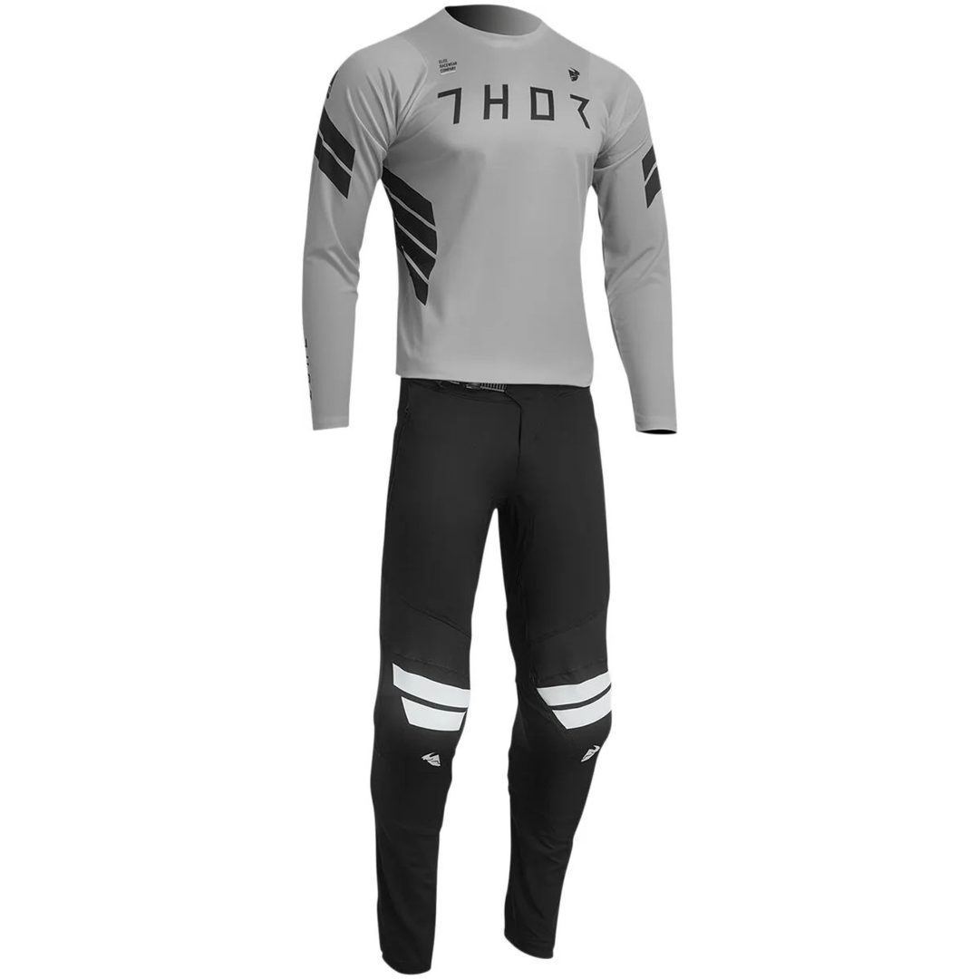 Tröja Assist Sting Performance Svart/Grå THOR XS – bild 3