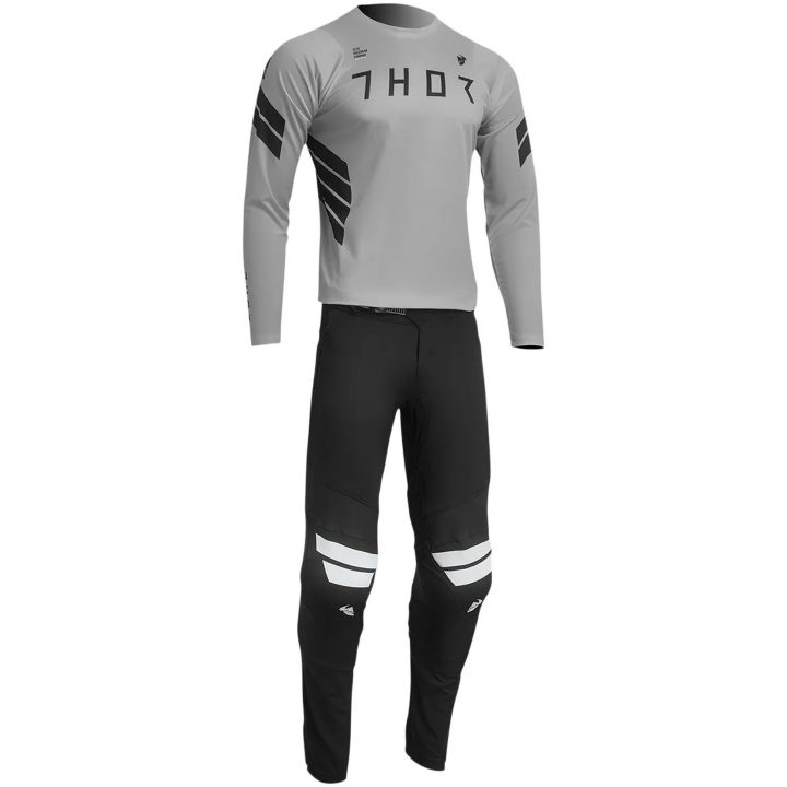 Tröja Assist Sting Performance Svart/Grå THOR XS – bild 3