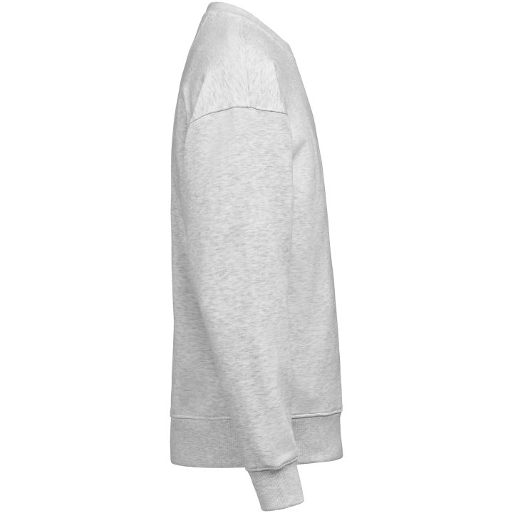 Tröja Crewneck Loose Fit Gråmelerad Untagged Movement – bild 2