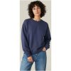 Tröja Crewneck Loose Fit Marinblå Untagged Movement – miniatyr 2