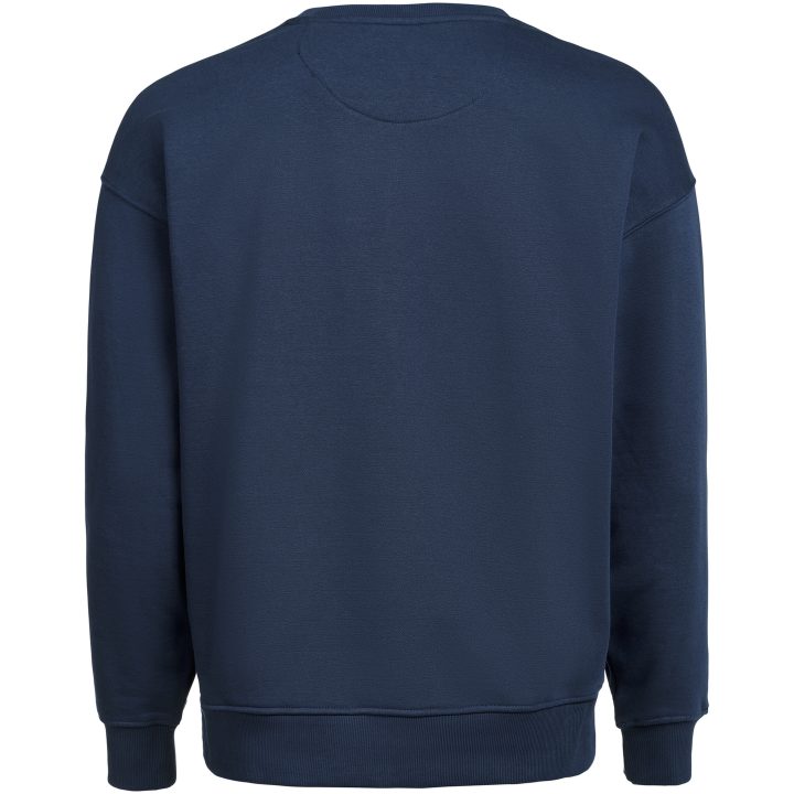 Tröja Crewneck Loose Fit Marinblå Untagged Movement – bild 5