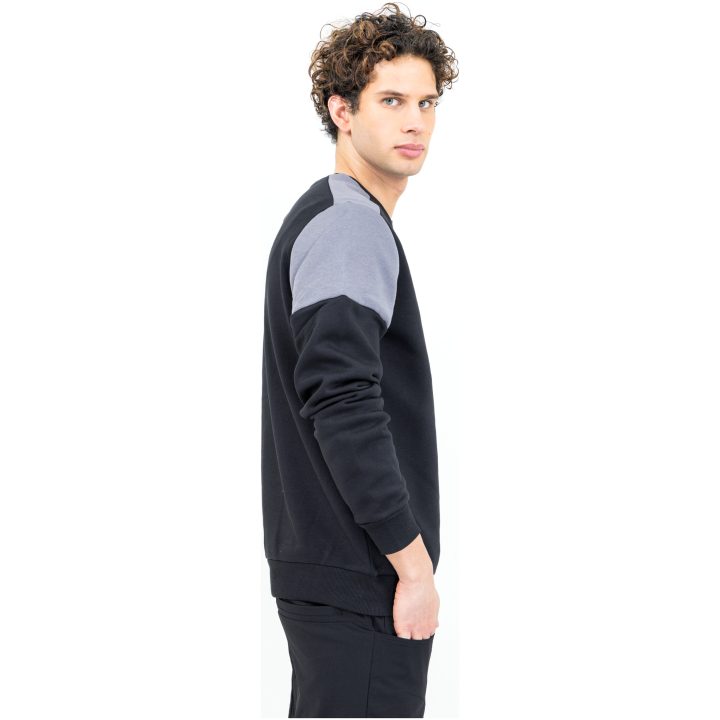 Tröja Crewneck Svart/antracit Printer PRIME XS – bild 4