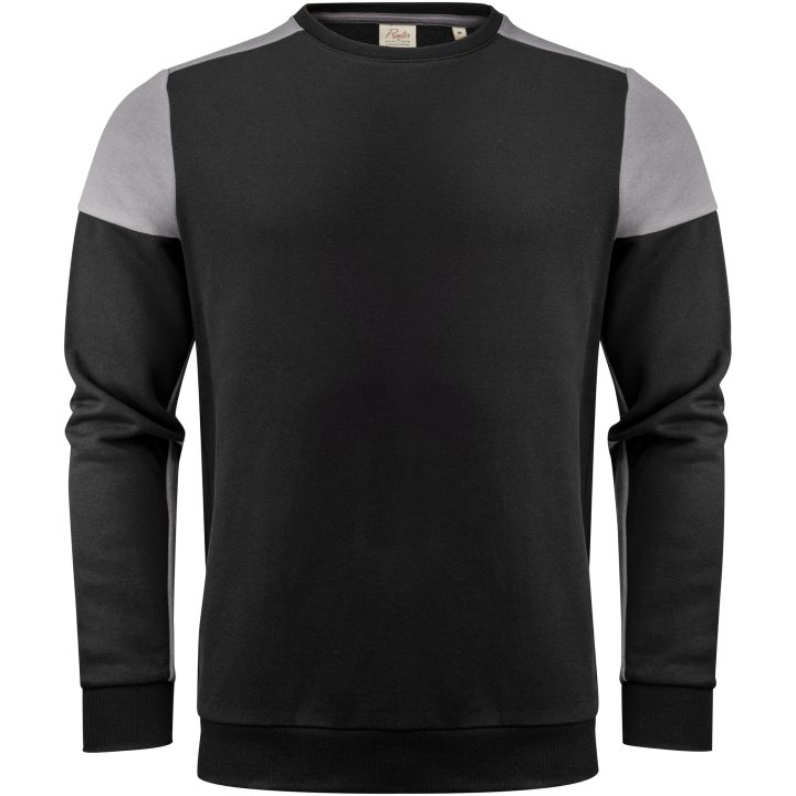 Tröja Crewneck Svart/antracit Printer PRIME XS – bild 5