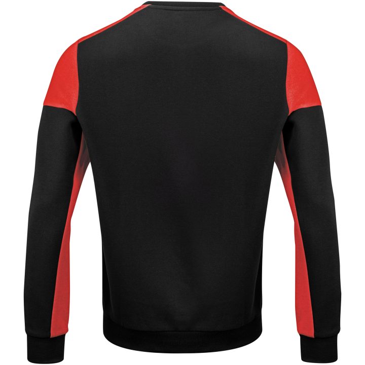 Tröja Crewneck Svart/röd Printer PRIME XS – bild 4