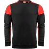 Tröja Crewneck Svart/röd Printer PRIME XS – miniatyr 1