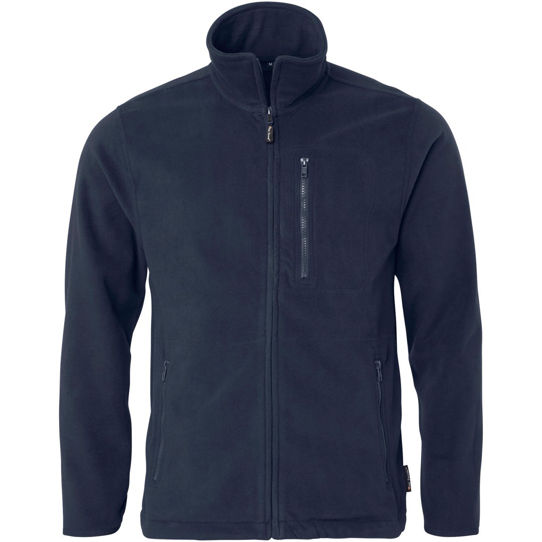Tröja Fleece Hel-zip Marinblå Top Swede XS