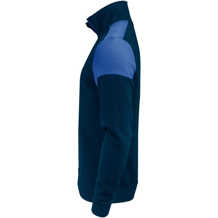 Tröja Halfzip Marinblå/koboltblå Printer PRIME XS – bild 4