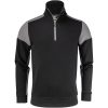 Tröja Halfzip Svart/antracit Printer PRIME XS – miniatyr 5