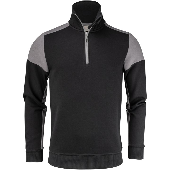 Tröja Halfzip Svart/antracit Printer PRIME XS – bild 5