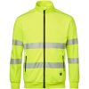 Tröja Hel-zip Fluorescerande Gul Top Swede XS – miniatyr 1