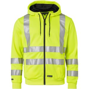 Tröja Hel-zip Fluorescerande Gul Top Swede