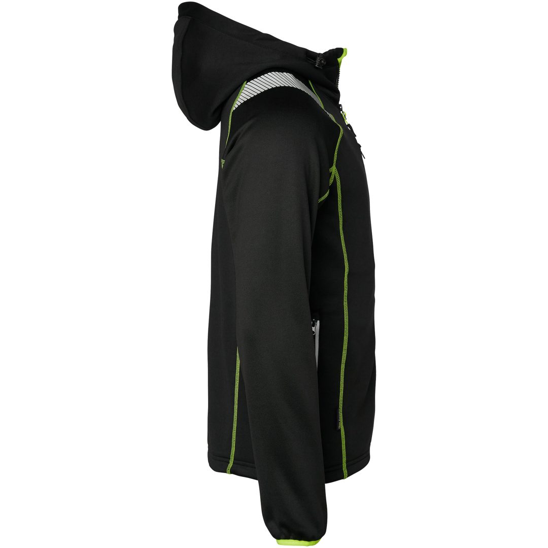 Tröja Hel-zip Svart Top Swede XS – bild 2